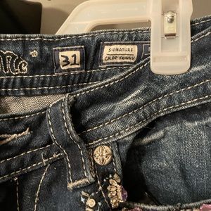 Miss me jeans worn one time in really good shape